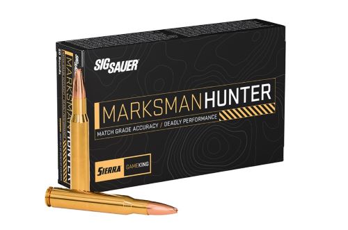 SIG AMMO 30-06 Springfield 165-Grain Sierra GameKing Boat Tail Reloadable Cartridge (Part #E3006GK165-20)