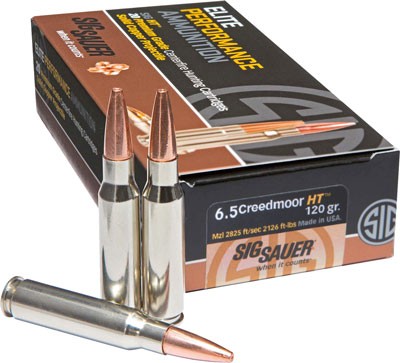 SIG Ammunition 6.5 Creedmoor 140 Grain Jacketed Hollow Point - Part Number E65CM1-20