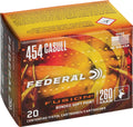 Federal Fusion .454 Casull 260 Grain JACKETED Soft Point Ammunition, 20 Rounds per Box