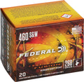 Federal Fusion 460 S&W Magnum 260 Grain Soft Point Ammunition - Reloadable, 20 Rounds per Box