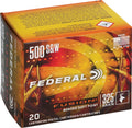 Federal Fusion 500 S&W Magnum 325 Grain Soft Point Ammunition - Reloadable Handgun Rounds