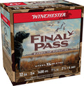 Winchester Ammunition Final Pass 12 Gauge 3-Inch Shotshells - Non-Toxic, 1-1/4 Ounce, 2.5 & 4 Shot Sizes
