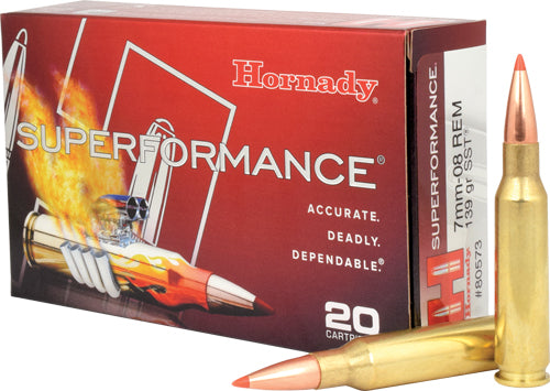 Hornady SPF 6mm Remington 95 Grain SST Polymer Tipped Ammunition - 20 Rounds