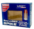 Liberty SPIKE 9mm 55 Grain Copper Solid Reloadable Ammunition (Part #LA-SPI9MM-55-2000)