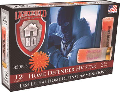 Lightfield 12 Gauge 2.75-inch High Brass Shotshells, 5 per Pack, 10 Boxes per Case