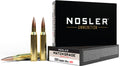 Nosler Match 338 Lapua Magnum 300 Grain Jacketed Hollow Point Ammunition