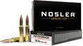 Nosler Bullets Match Grade 308 Win 175 Grain Jacketed Hollow Point Ammunition