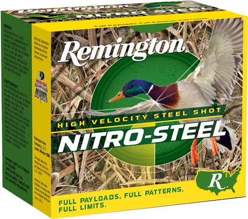 Remington Nitro-Steel 12 Gauge 3-Inch Shotshells - Non-Toxic, #2 Shot