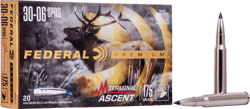 Federal 30-06 Springfield 175-Grain Polymer Tipped Rifle Ammunition, Part P3006TA1