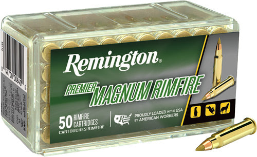 Remington 22WMR 33GR AccuTip Ammunition, 50 Rounds per Box