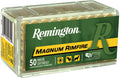 Remington 17HMR 20 Grain PSP Rifle Ammunition – 50 Rounds