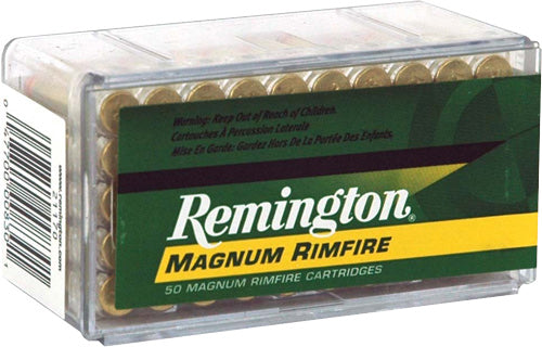 Remington 22WMR 40-Grain Jacketed Hollow Point Ammunition (Part #21170)