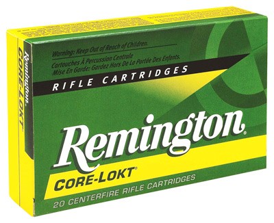 Remington 30-06 Springfield 220 Grain Core-Lokt Soft Point Ammunition - 20 Rounds