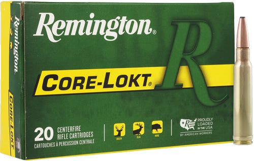 Remington 338 Winchester Magnum 225 Grain Core-Lokt Soft Point Ammunition