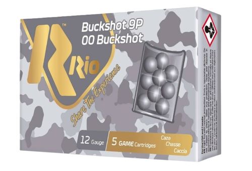 RIO Ammunition RB129 Rio Royal Buck 12 Gauge 2.75-Inch 00 Buckshot