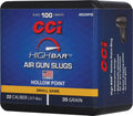 Cci High Bar Air Pellets 22 35 Grain HP 100 Round Box 5BX/Cs