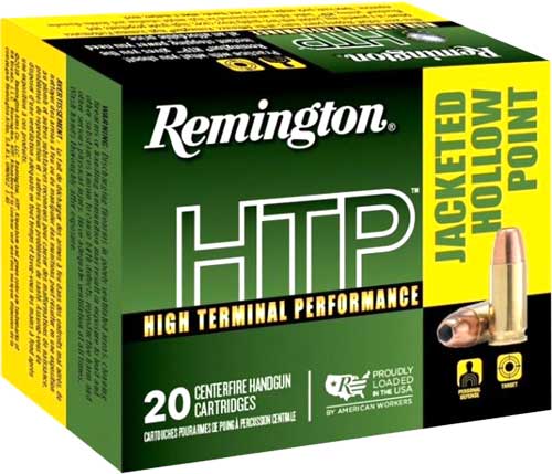 Remington HTP 30 Super Carry Ammunition - 100 Grain Jacketed Hollow Point, Reloadable, 20 Rounds per Box