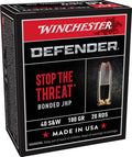 Winchester Ammunition Supreme Elite .40 S&W 180 Grain Bonded PDX1 Hollow Point Ammunition