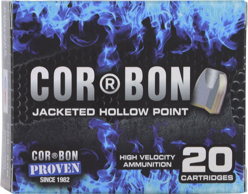 COR-BON 38 Special 125 Grain Jacketed Hollow Point Ammunition (Part No. SD38125S/20)