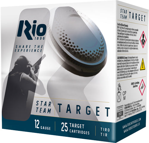 RIO Ammunition Star Team 12 Gauge 2.75-inch Shotshells – 7.5 Shot Size, 1250 FPS Velocity, Lead Shot