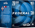 Federal Top Gun 28 Gauge 2.75-Inch Shotgun Shells - #7.5 Lead Shot, 1330 FPS