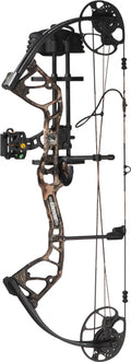 Bear Archery Compound Bow AV02A21015R – 27-Inch Axle-to-Axle, Mossy Oak Country DNA Finish