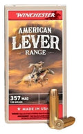 Winchester Ammunition American Lever .357 Magnum 130-Grain Full Metal Jacketed Ammunition