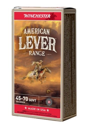 Winchester Ammunition W4570AL American Lever 45-70 Government JACKETED Hollow Point 300 Grains