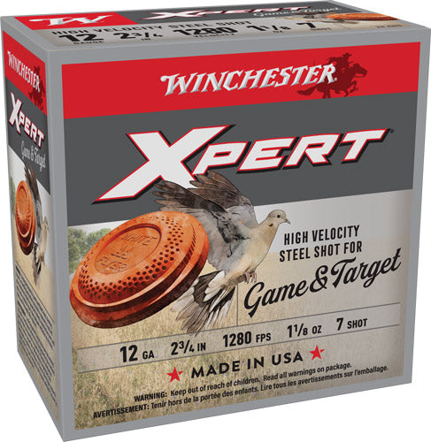 Winchester Ammunition Xpert Steel 12 Gauge Shotshells - 1-1/8 oz #6 Non-Toxic