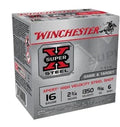Winchester Ammunition Xpert Steel 16 Gauge Shotshells - 2.75 Inch, 1350 FPS, Non-Toxic #6 Shot, 25 Rounds per Box