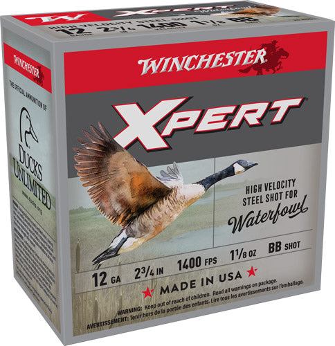 Winchester Ammunition Xpert 12 Gauge 2.75-Inch Shotshells (Part #WEX12HBB)