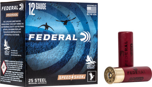 Federal Speed Shok 12 Gauge 3-Inch #1 Shot Non-Toxic Ammunition (Part #WF1421)