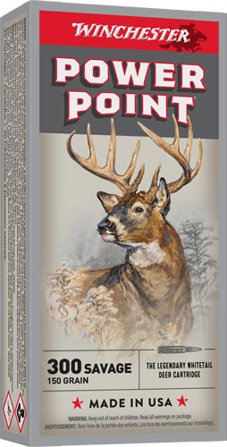 Winchester Ammunition Super-X 300 Savage 150 Grain Jacketed Soft Point Ammo
