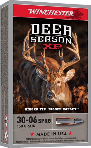 Winchester Deer XP 30-06 Springfield 150 Grain Polymer Tipped Ammunition