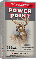 Winchester Ammunition Super-X .358 Winchester 200 Grain Flatnose Bullet