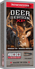 Winchester Ammunition Deer XP 400 Legend Polymer Tipped Rifle Ammunition - Part X400DS