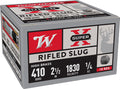 Winchester Ammunition Super-X 410 Gauge 2.5-Inch Rifled Slug, 1/5 oz, 1830 FPS