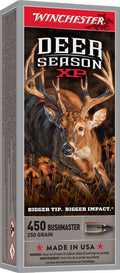 Winchester Ammunition Deer XP 450 Bushmaster, 250 Grains Polymer Tipped Bullets
