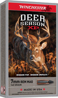 Winchester Deer XP 7mm Remington Magnum 140 Grain Polymer Tipped Hunting Ammunition - Part X7DS