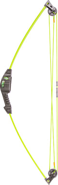 Bear Archery Youth Compound Bow AYS8500GR in Green with Integrated Whisker, Quiver & Finger Rollers