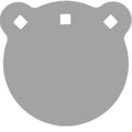 BASH TARGET AR500 GONG TARGET