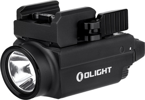 Olight Baldr S, Rechargeable Weapon Mounted Light With Laser, Slide Rail Mount, Fits Picatinny, Blue Laser, 800