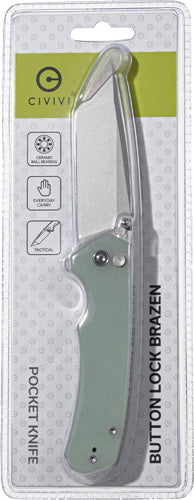 CIVIVI KNIFE BRAZEN 3" NATURAL