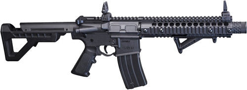 Crosman Dpms SBR Full Auto BB Rifle, 430 Feet Per Second, 6 Position Adjustable Butt Stock, Blowback Action, 25
