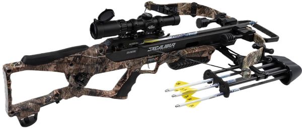 Excalibur Crossbows Rev X with Overwatch 2-5X Scope and Integrated Crank