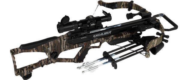 Excalibur Crossbows Rev X TD with Overwatch 2-5X Scope and Charger X Integrated Crank