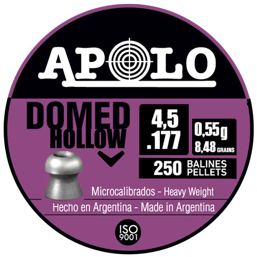 Apolo Pellets Hatsan Apolo 177 Domed Hollow 8.48 Grain 250 Pack
