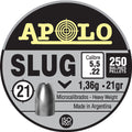 Apolo Pellets Hatsan Apolo 22 Slug 21 Grain 250 Pack