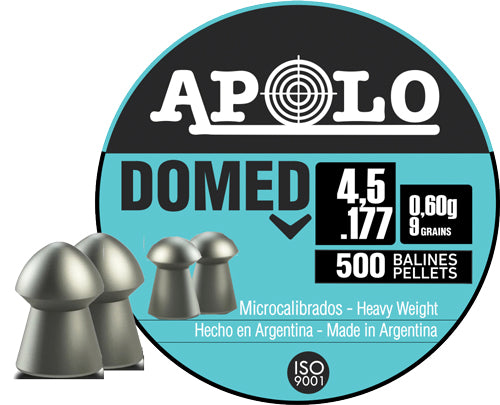 Apolo Pellets Hatsan Apolo 177 Domed 9 Grain 500 Pack