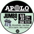 Apolo Pellets Hatsan Apolo 22 Jumbo 22 Grain 250 Pack